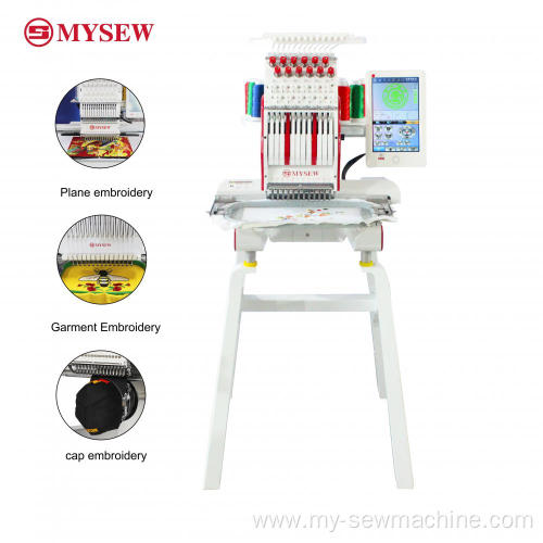 Single Head Embroidery Machine with Multi Functions Towel/3D